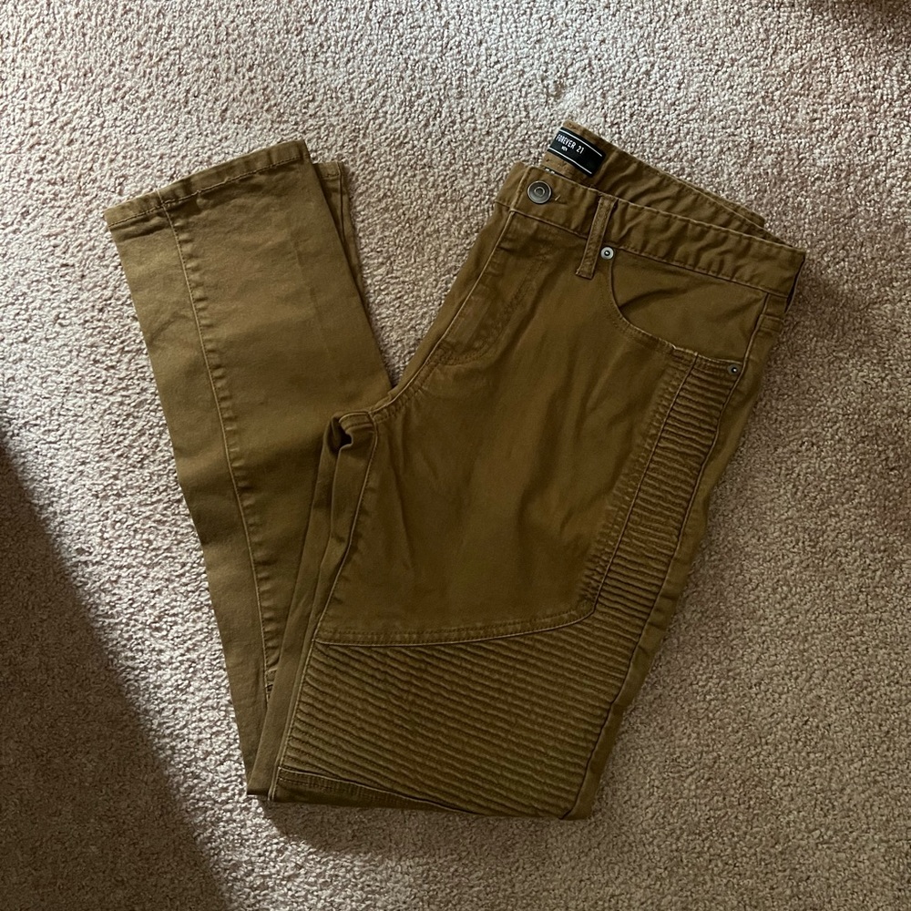 Forever 21 straight leg khakis